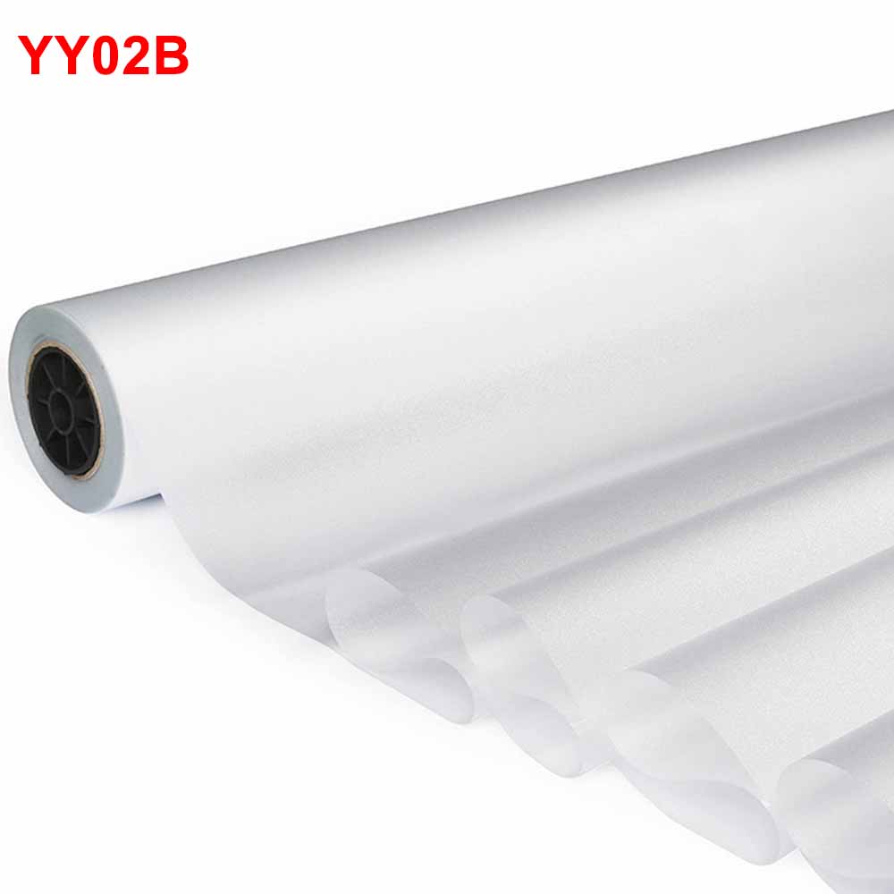 45x200cm Matte Window Film Stained Glass Decorative Window Sticker Privacy Frosted Self Adhesive Film Window Decal For Glass: YY02B