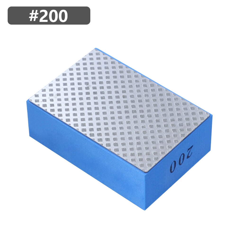 Diamond Hand Pads Polishing Tool Abrasive Pad Glass Quartz Concrete Kitchen Mildew Cleaning Sanding Block