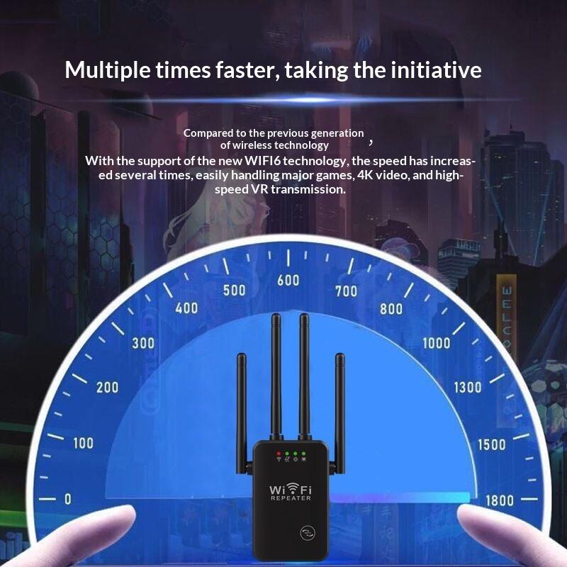 1Pc 300Mbps WiFi Repeater Long Range Wifi Extenders Amplifier Signal Booster Antenna Repeator‘