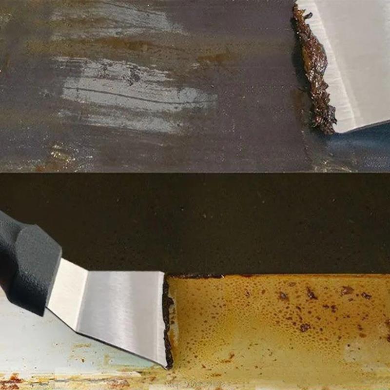 Home Cleaning Tool Glass &amp; Ceramic Hob Scraper Cleaning Utensils Ovens Stoves Induction Hob Multi-Kitchen Cleaning Tool