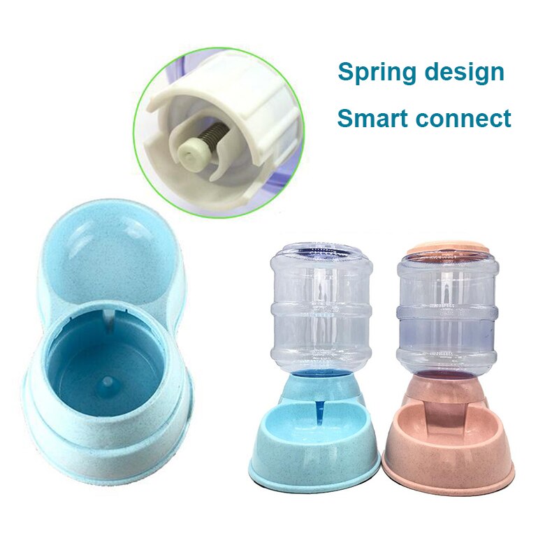 Automatische drinkbakken voor huisdieren, katten en honden, 3.8l voerbakken, drinkbakken voor huisdieren, voerbak voor huisdieren, waterbak voor huisdieren, automatische drinkbakken voor honden