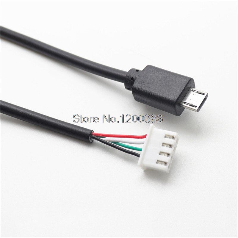 0,3 M 30CM 5pin USB hembra Jack a XH2.54 1,25 ZH1.5 PH2.0 XH2.54 dupont 2,54 4P cable de alambre de arnés