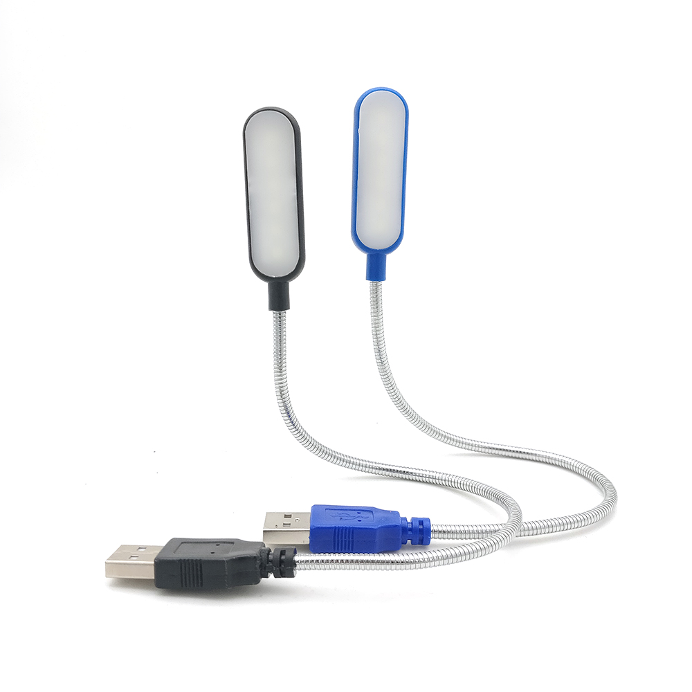 Flexible Tragbare USB Licht Helle Lesen Tisch Lampe 6 LEDs 5V USB Lampe Für Power Bank Laptop Notebook PC computer Helle