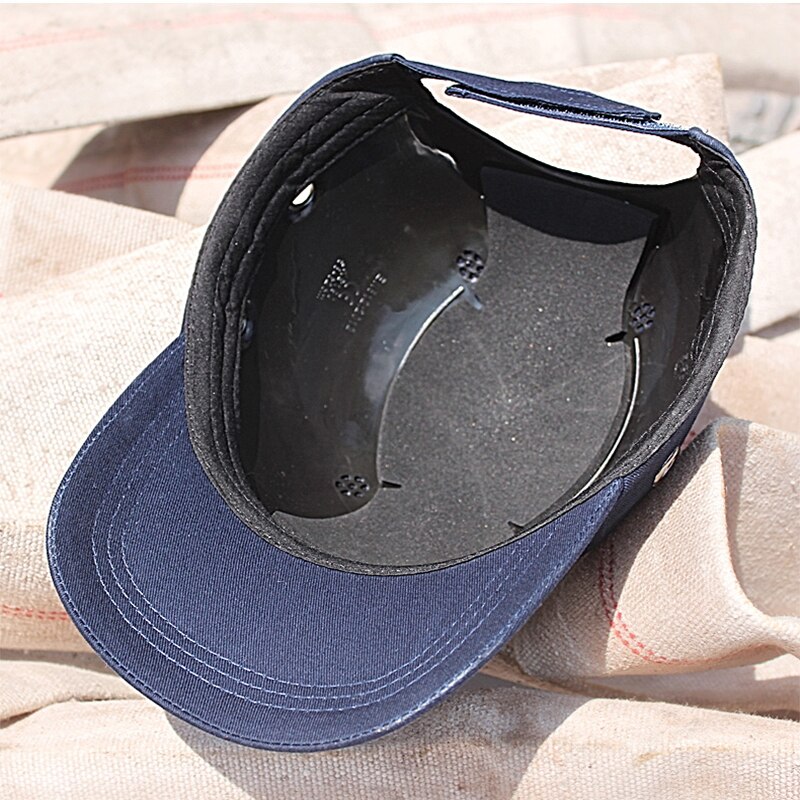 CK Tech.ABS Work Safety Cloth Hat Baseball Bump Caps Lightweight Safety Hat Head Protection Caps Workplace Construction Site Hat