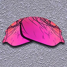 Lentilles polarisantes de rechange pour Oakley Romeo 2 | Lunettes de soleil, plusieurs choix: Purple Red
