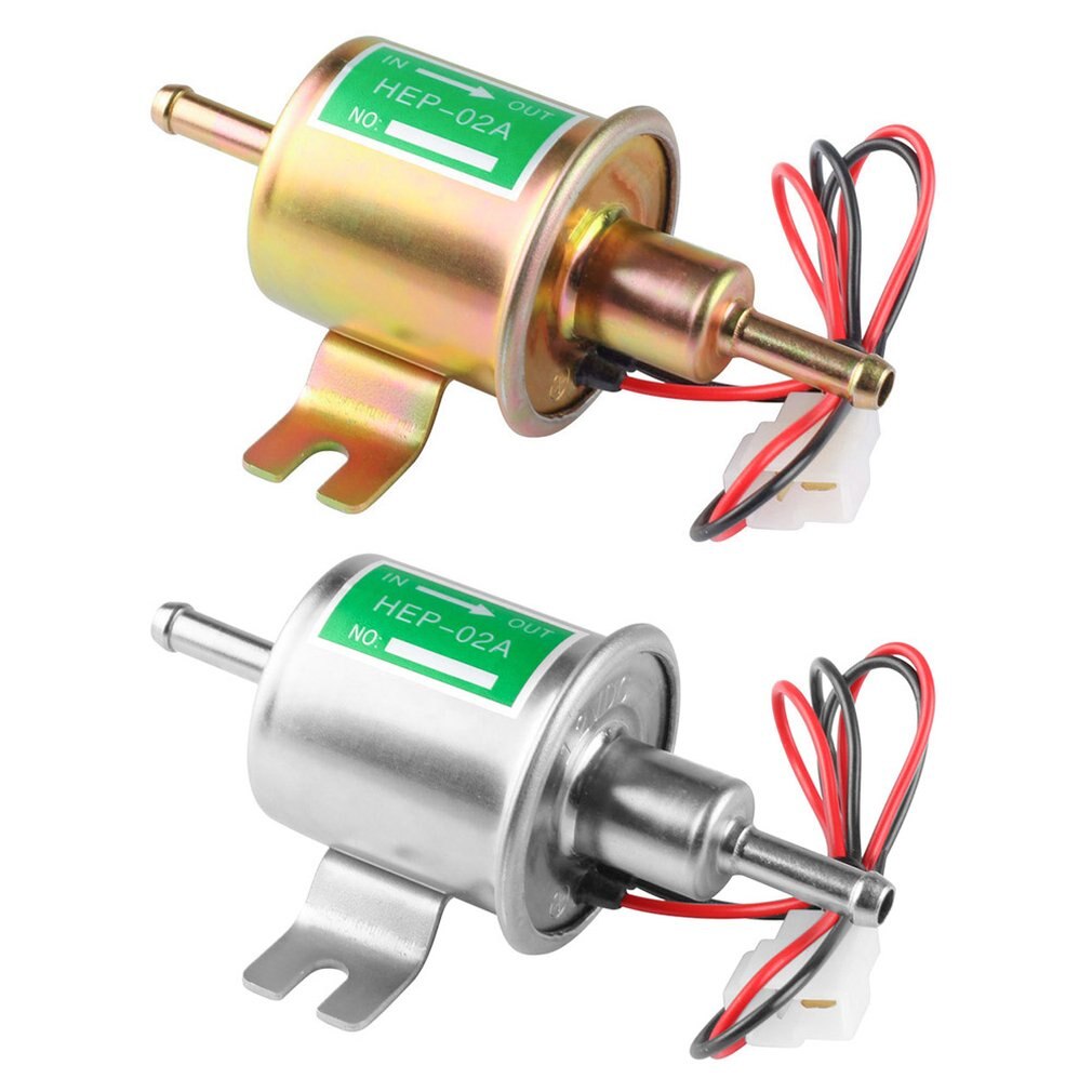 HEP-02A Gas Diesel fuel pump Inline Low Pressure electric fuel pump 12V 24V electronic pump Electronic diesel pump