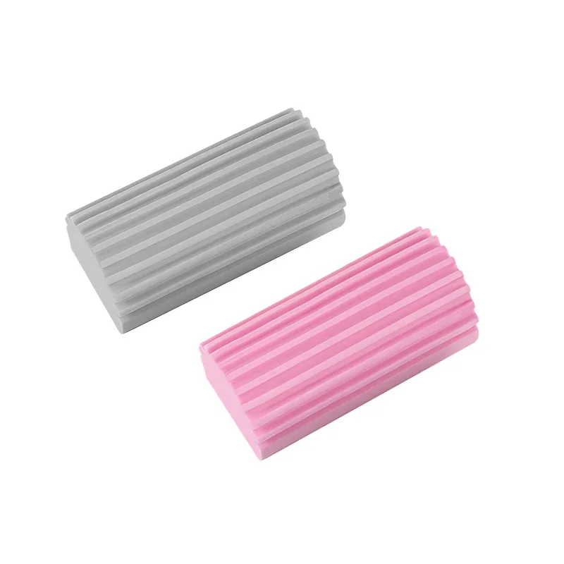 PVA Dust Cleaning Sponge Reusable Multifunctional Kitchens Household Sponge Cleaning Brush for Car Blinds Cleaning Sponge: Brown