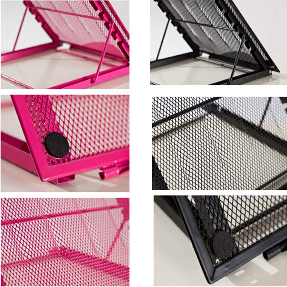 Mesh Ventilated Adjustable Laptop Stand Six Speed Adjustabl/Effect Protection Of The Cervical Spine For Laptop / Notebook/Tablet