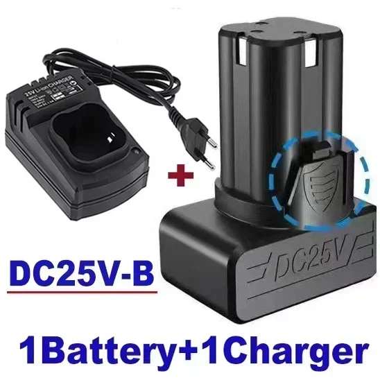 25v akkus für akkuschrauber, akku-bohrschrauber, akku-schraubendreher, akku-schraubendreher, akku für elektrowerkzeuge: Gelb