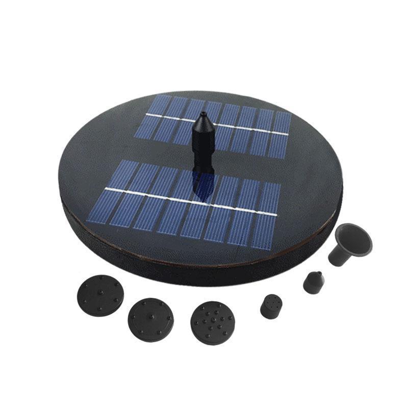 Solar Schwimm Miniatur Landschaft Brunnen für Home Garten