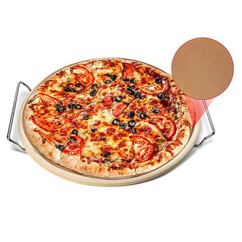 Pizza Stone Set-13 Inch Pizza Stone for Grill and ... – Vicedeal