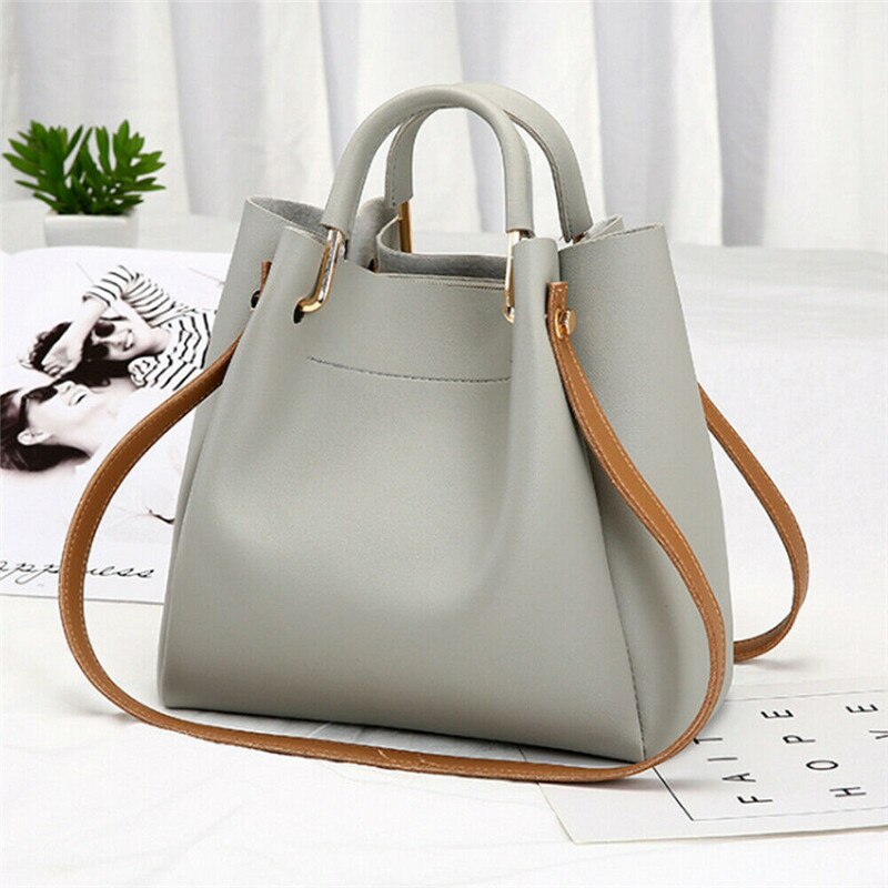 Frauen Dame Handtasche Schulter Taschen Tote Handtasche Leder Messenger Hobo Bag Satchel