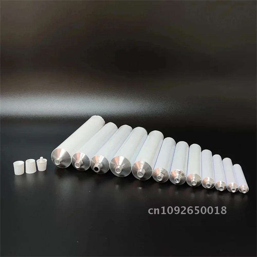 Aluminium Reisbuisjes - 5ml, 10ml, 20ml, 30ml, 60ml - Navulbare Flesjes met Dop - Zilver