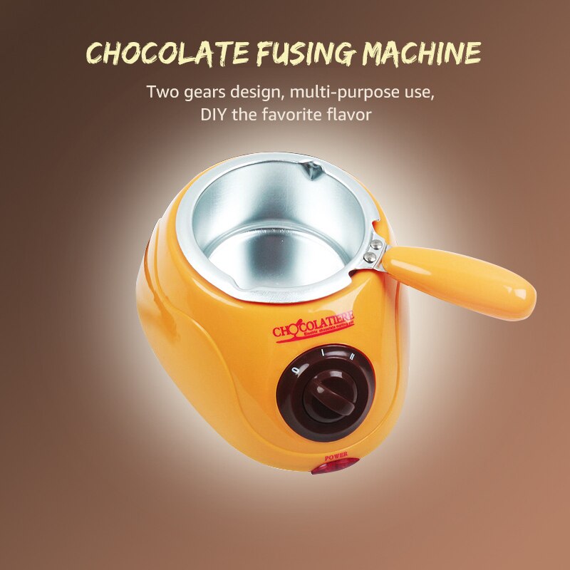 Praktische Elektrische Chocolade Snoep Smeltkroes Diy Keuken Gereedschap Chocolade Melt Pot Smelter Machine Voor Party Eu 220V