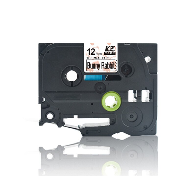 12mm piękny wzór laminowana taśma etykiet 231 631 kompatybilny do Brother P-TOUCH TZE drukarka etykiet TZ-231 tz231 TZ-631 131 1 paczka: Bunny Rabit