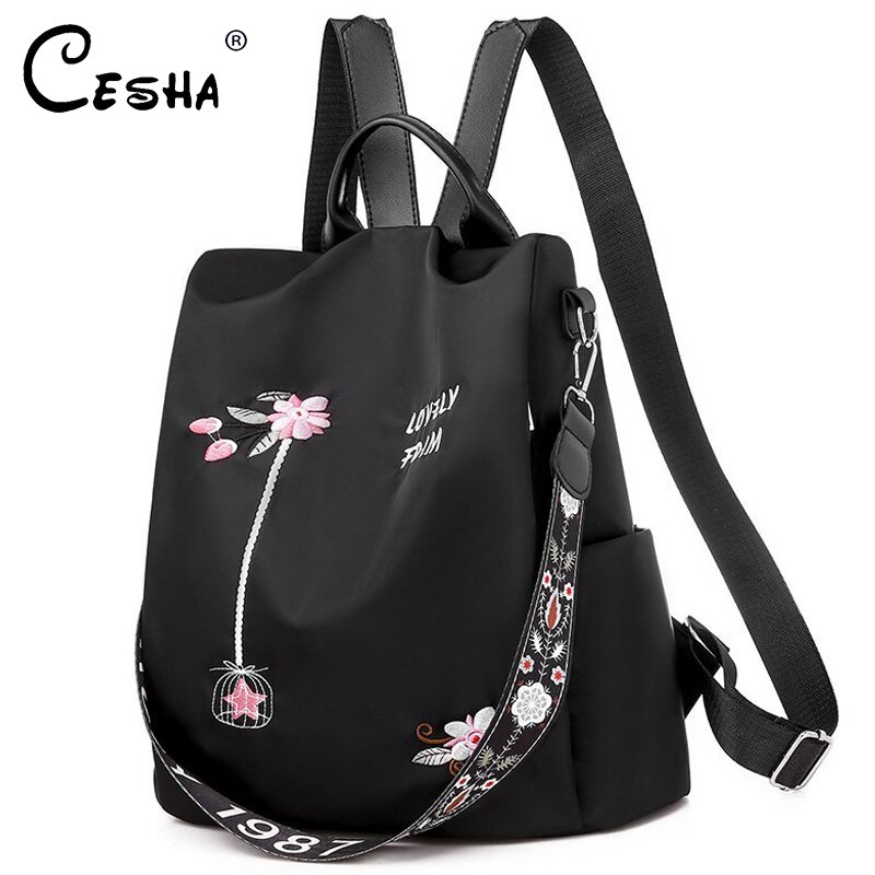 Bloemen Patroon Vrouwen Rugzak Duurzaam Oxford Rugzak Mooie Stijl Mooie Meisjes School Rugzak Sac