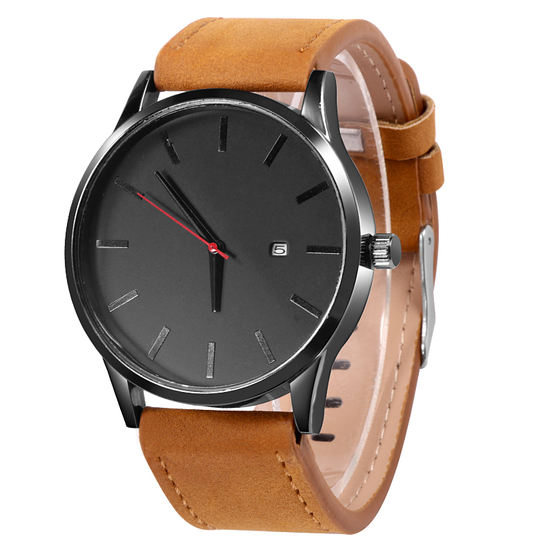 Heren Horloge Sport Minimalistische Horloges Voor Mannen Horloges Lederen Klok Erkek Kol Saati Relogio Masculino Reloj Hombre
