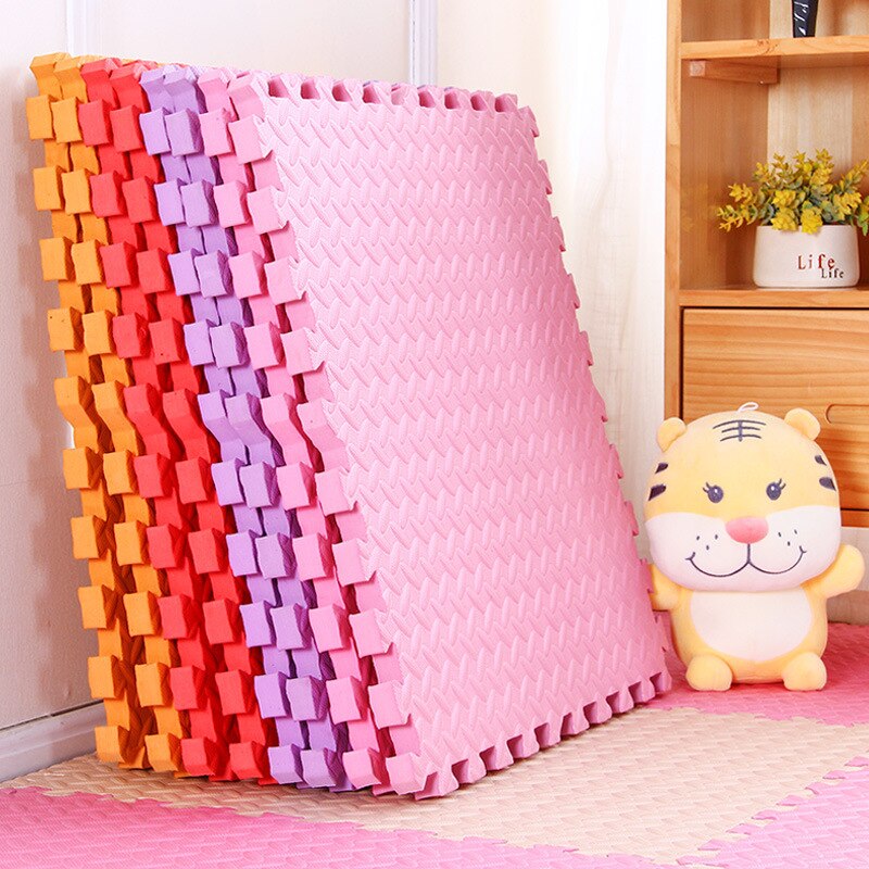 Kinderen EVA Foam Play Puzzel Mat voor kids Grijpende Tegels Vloer Tapijt Tapijt Baby Spelen Mat Interlock Oefening Vloermat