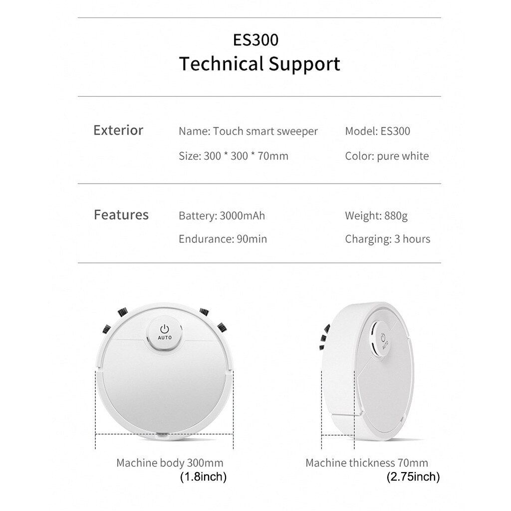 Smart Robot Vacuum Cleaner Upgrade Vacuum Cleaner Lazy Vacuum Cleaner Home Multifunctional Wireless Sweeping Robot#g30