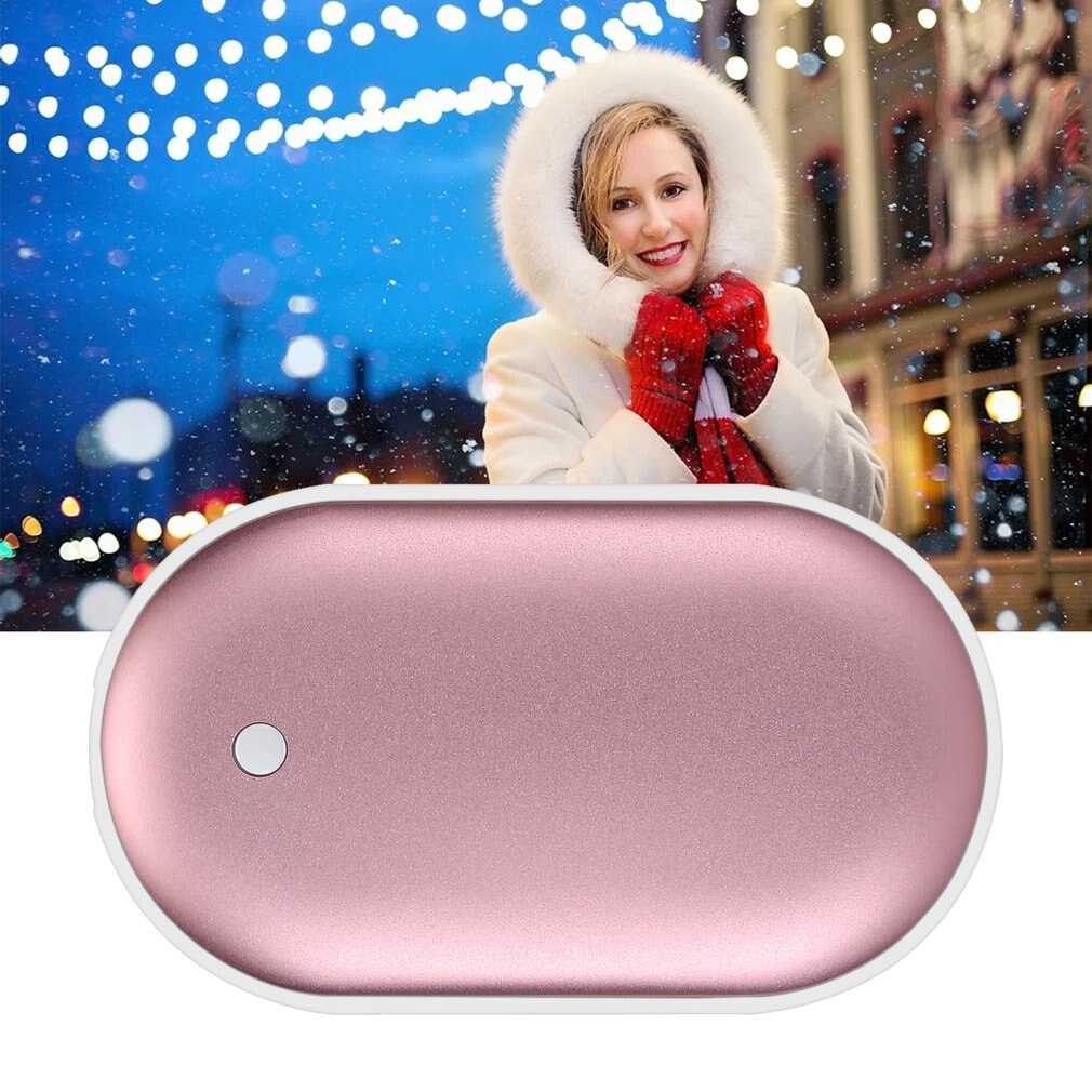 Multifunctionele oplaad schat kasseien usb handwarmer mini draagbare oplaad schat oplaad handwarmer twee-in-één
