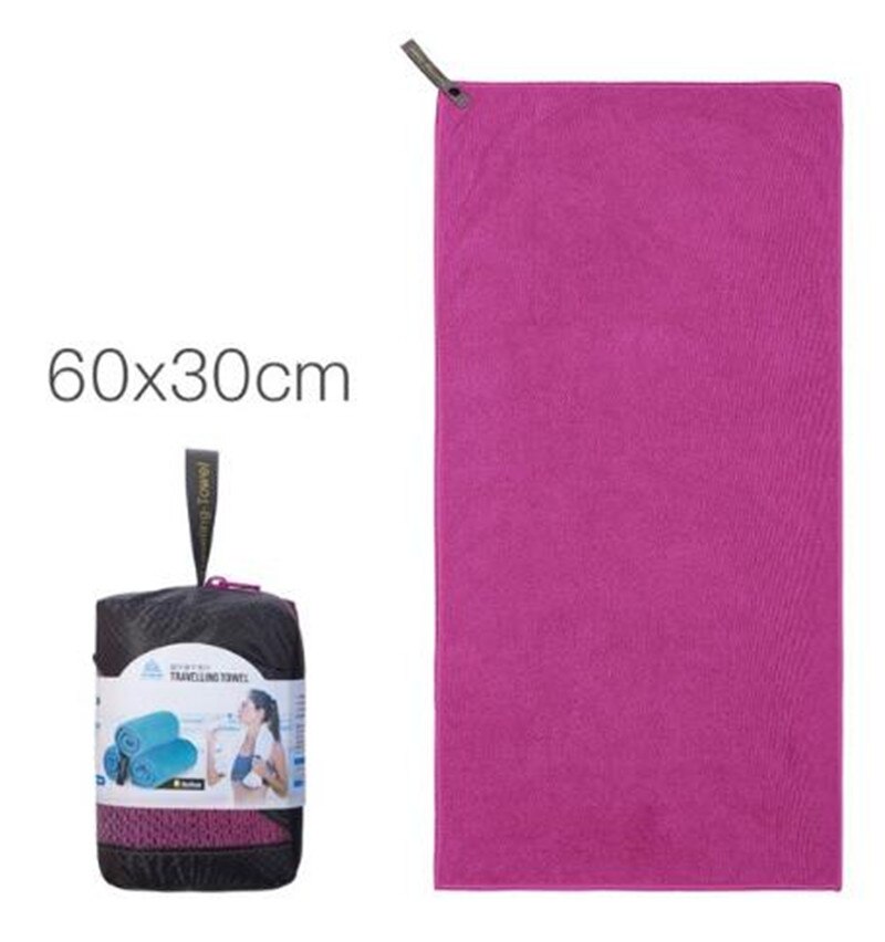 AONIJIEMicrofiber Ultralight Sneldrogend Badhanddoek Camping wandelen Hand Gezicht Handdoeken Outdoor Reizen Kits: Rose S
