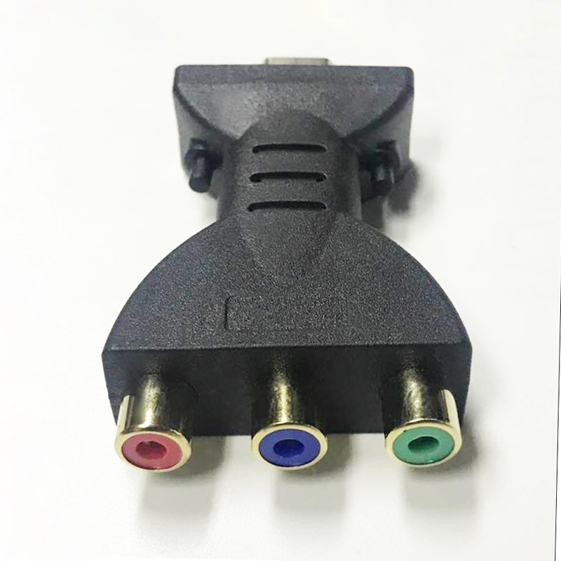 1 stks HDMI naar AV Adapter Kabel 3RCA Lotus Hoofd Rood Wit Geel/Rood Blauw Groen Converter HDMI naar Audio Video Adapter: Rood