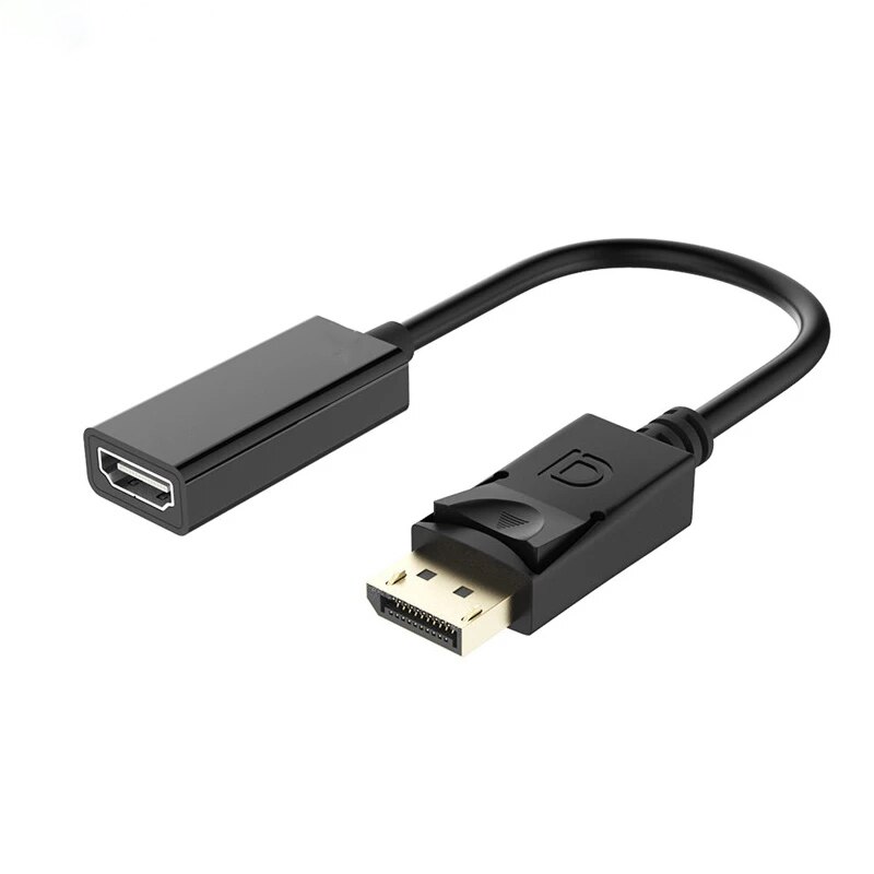1.8M display port Displayport Male DP to HDMI Male Cable Adapter Converter for PC Laptop HD Projector: B-1080P