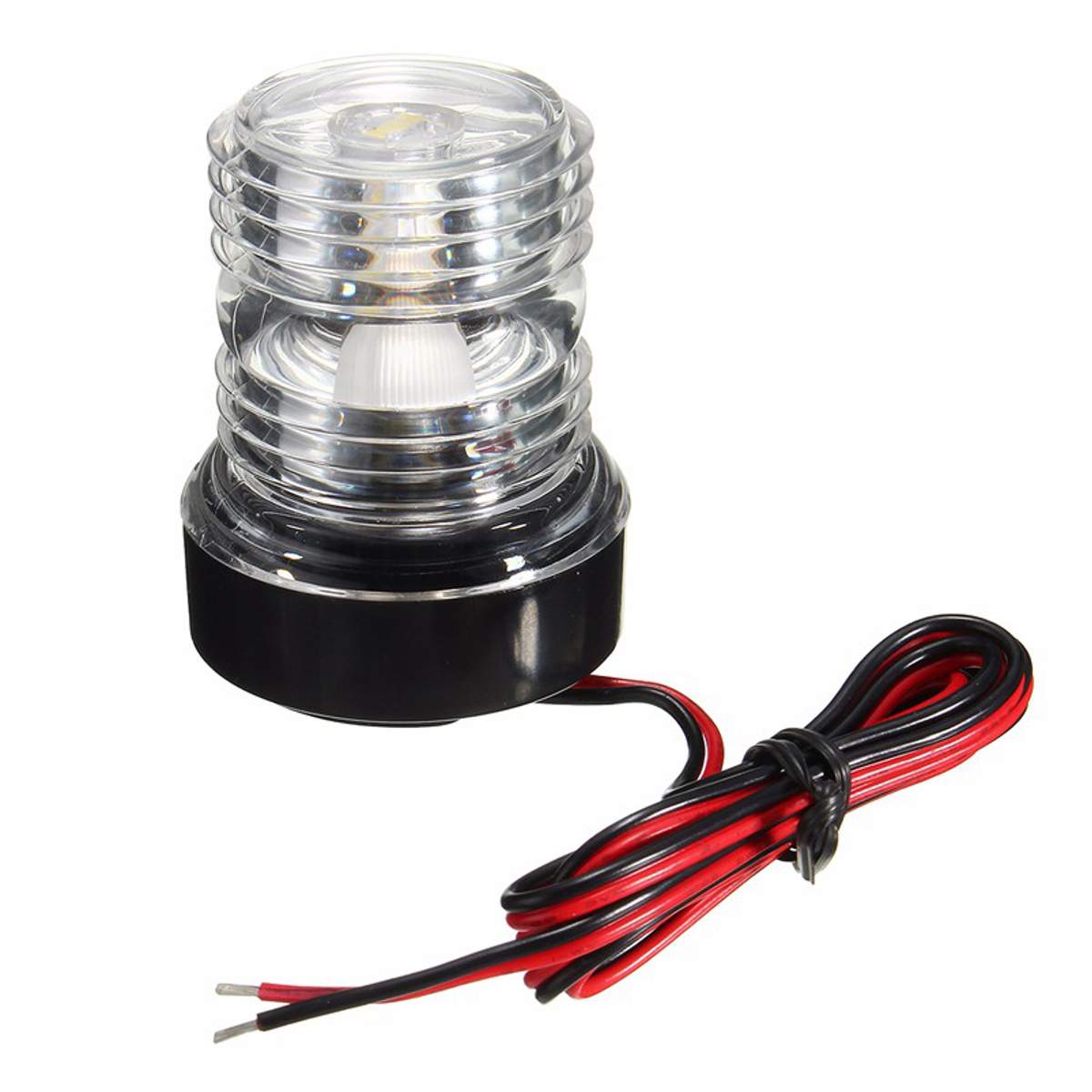 Fold Down LED Navigation Light Signal Warning Lamp 360 Degree light Signal Lamp 12~24 V For Marine Boat Yacht Truck Trailer Van: Style 1