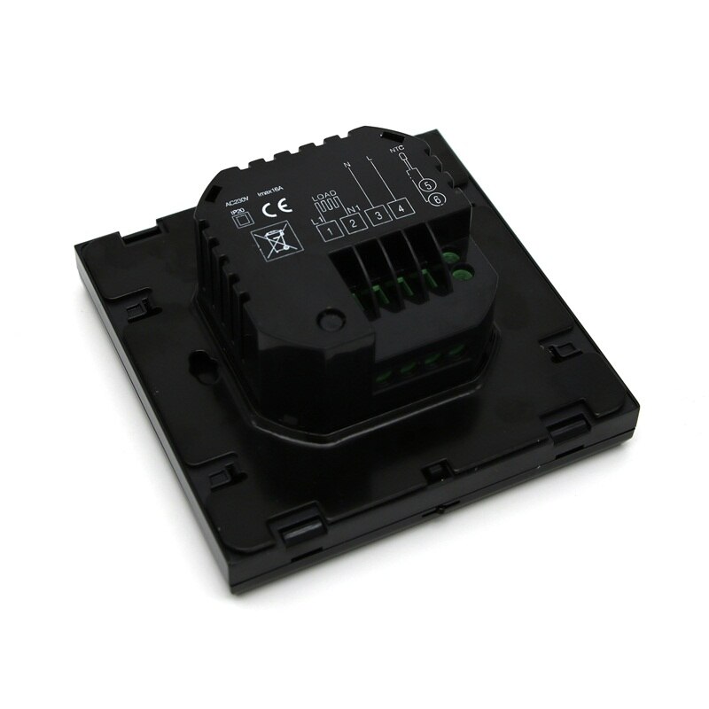 Lcd touch screen termostat varmt gulvvarmesystem termoregulator  ac200-240v temperaturregulator