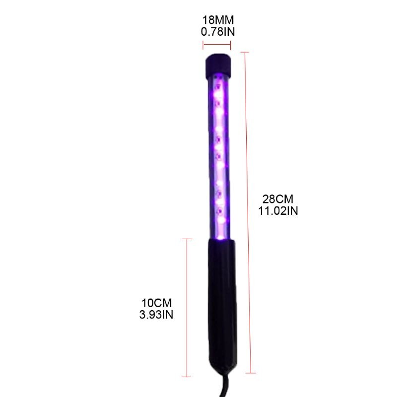 Portable Sterilize UV-C Light Germicidal UV Lamp Home Handheld Disinfection
