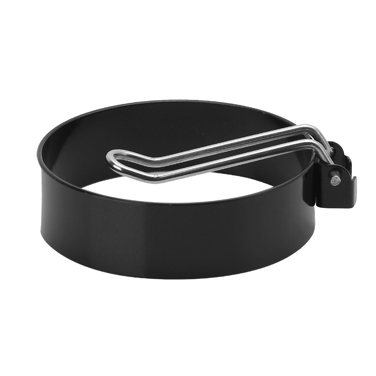 Non-Stick Stainless Steel Egg Ring Fried Egg Shaper with Long Handle For Fried Egg Pancakes Sandwiches For Cooking Breakfast Kit