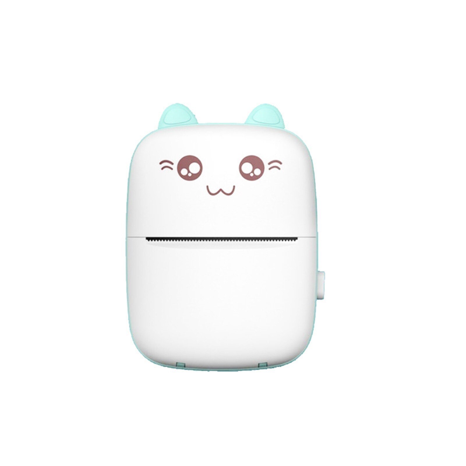 Mini Portable Thermal Printer Photo Pocket Photo Printer Printing Wireless Bluetooth For Android Ios Printers Impresoras: Blue