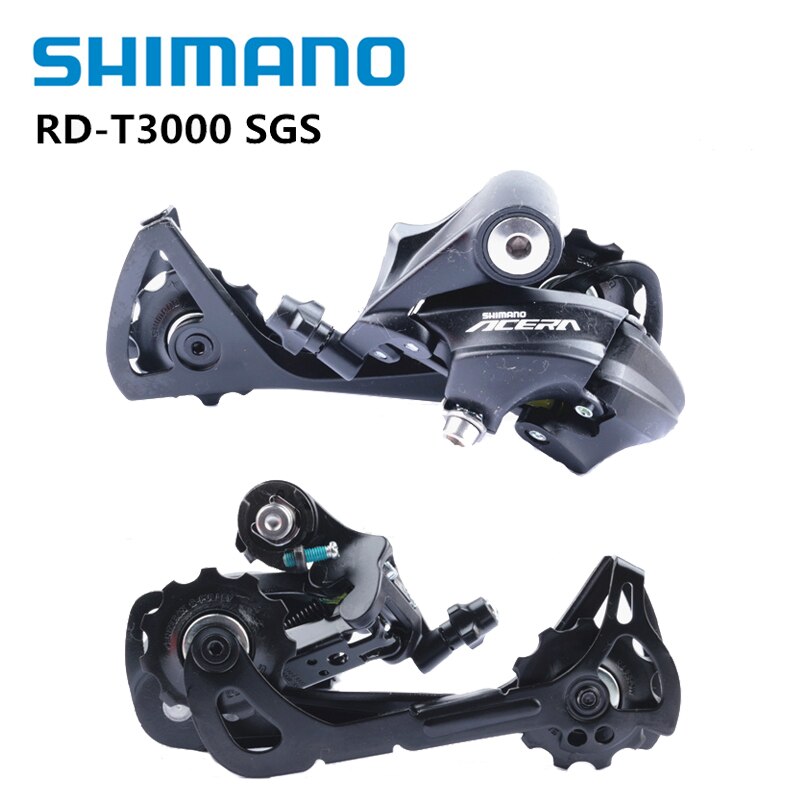 Shimano alivio  m3100 bagskifter altus  m2000 m370 acera  t3000 9 speed cykel bagskifter mtb mountainbike langt bur