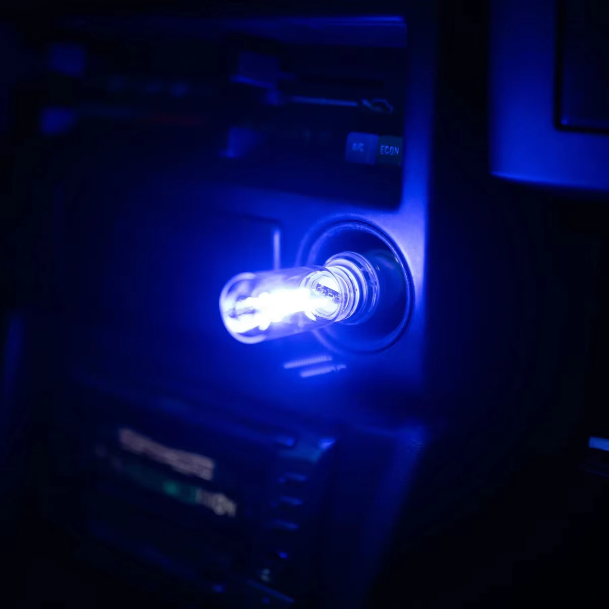 Bil-usb led-glödtrådslampa med touch-dimmer 5v retro led-lampa 0.3w bärbar belysning med plugg och uppspelning dekorativ atmosfärslampa: 4300k vitgul