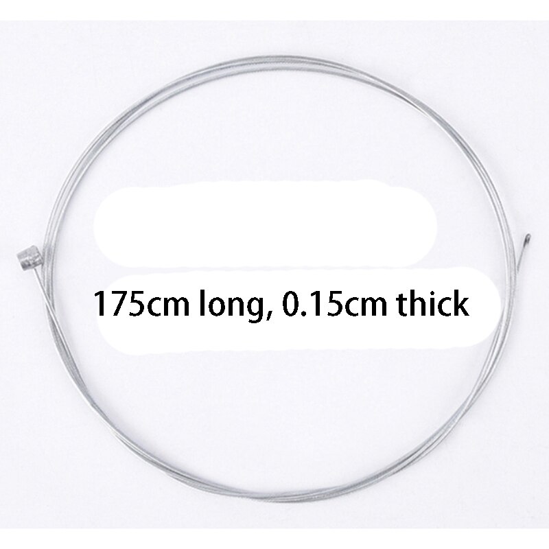 50Pcs 1 Bundle Bicycle Rear Brake Cable Core Length About 175cm Width About 0.15cm Bicycle Brake Cable