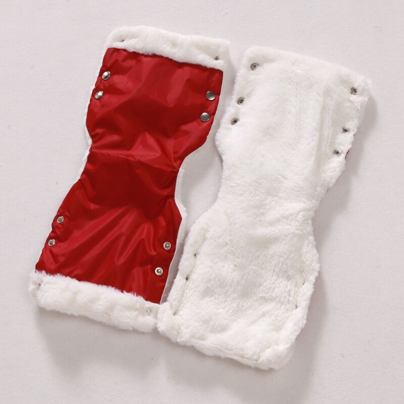 2Pcs Winter Warm Wandelwagen Handschoenen Waterdichte Handschoenen Kinderwagen Accessoire Kinderwagen Mitten Winter Warm Handschoenen Kinderwagen Hand Muff Mitten Baby
