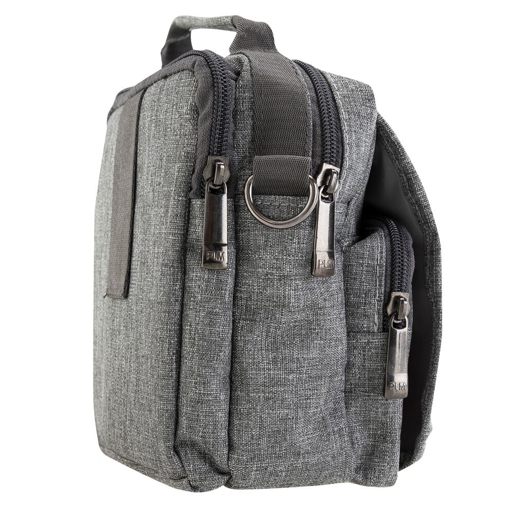 Plm Hessian Hand Bag Gray