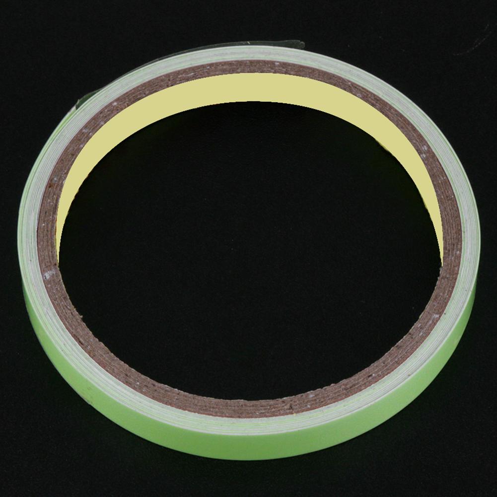 Luminous Safety Warning Tape Fluorescent Green Conspicuity Sticker Self-adhesive Workplace Floor Marking Security Accessories