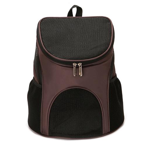 Nylon 4 couleurs chien chat sac à dos sac de transport pour chiens chats trucs voyage petits animaux Chihuahua chiot transporteurs accessoires sacs: Gris