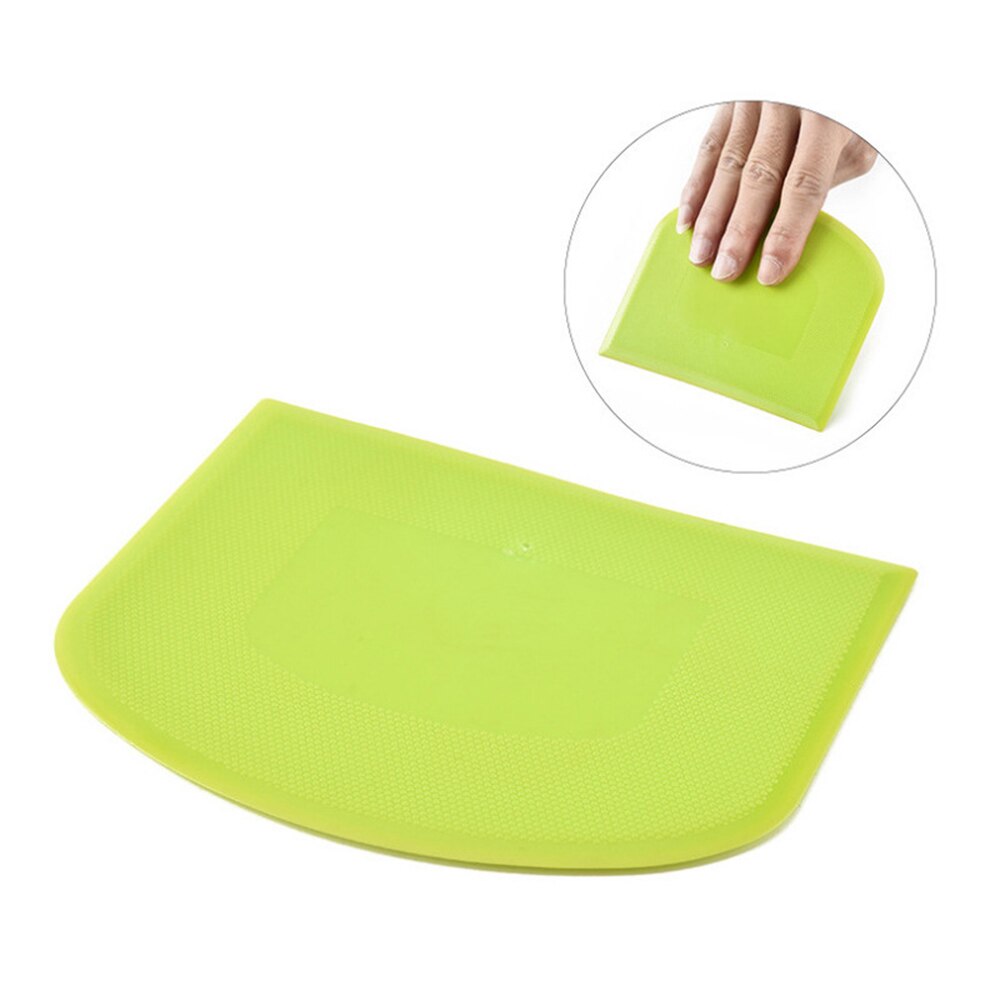 2 stuks gladdere rand taart schraper snijden pp plastic deeg schraper taart bakvorm decoratie gereedschap praktische banketbakkersspatels