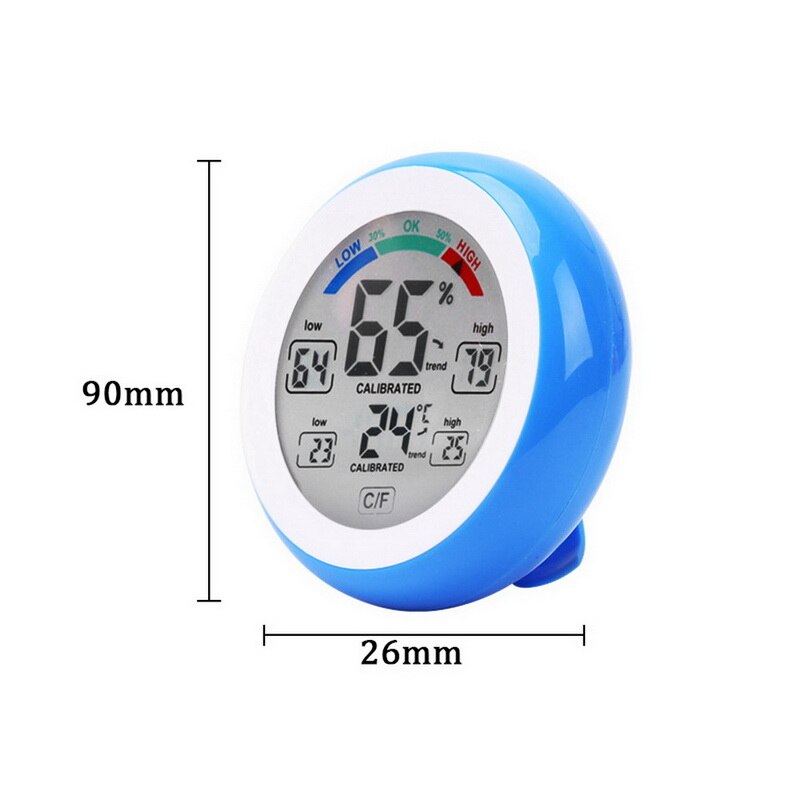 Digital Thermometer Hygrometer Indoor Outdoor Temperature Humidity Meter Display Weather Station Monitor Gauge LCD Screen #2: G260931