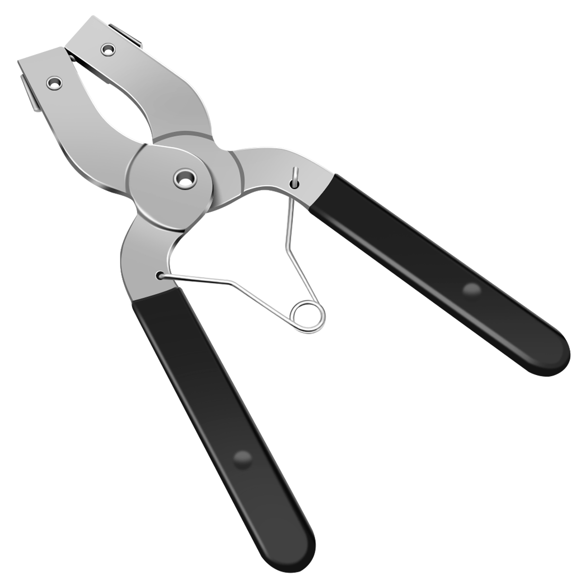 Instalador de anillos de pistón, alicates para anillos de pistón, herramienta de compresor de anillos de pistón de 53-175mm, alicates expansores de abrazadera de mantenimiento de vehículos y motor de coche: Oro