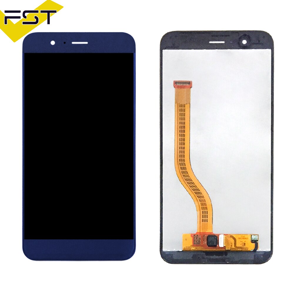 Huawei honor 8 pro lcd-kosketusnäyttö kehyksellä honor 8 pro display duk  l09 -vaihto