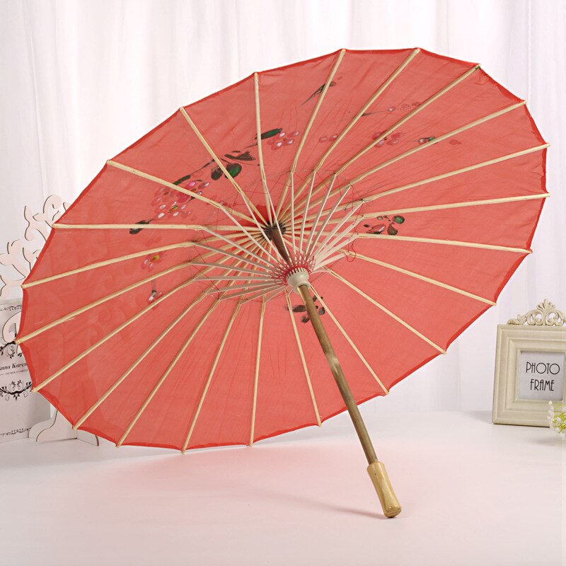 Chinese Traditional Umbrella Women Craft Parasol Dance Performance Classical Ceiling Decor Photography Props