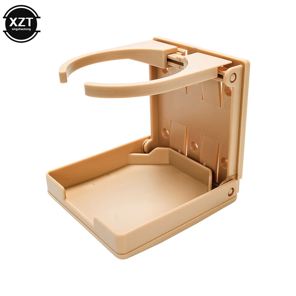 Universele Auto Truck Drink Bottle Bekerhouder Stand Vouwen Abs Plastic Voor Auto Vrachtwagen Auto Levert Auto Styling: Licht Geel