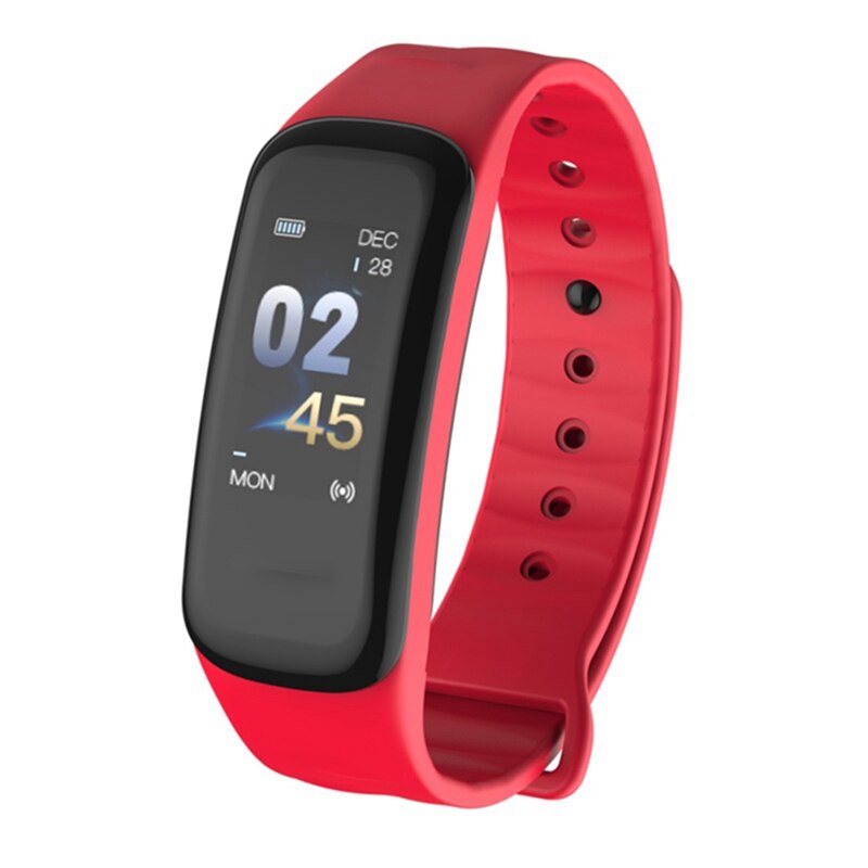 Fitness trin tæller smartwatch bluetooth mænd kvinder blodtryks pulsmåler intelligente armbåndsure