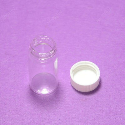 20 ML Clear Reagensfles, Sample, Penicilline Flesjes, Met PP Schroef Deksel, 5 STKS/PARTIJ