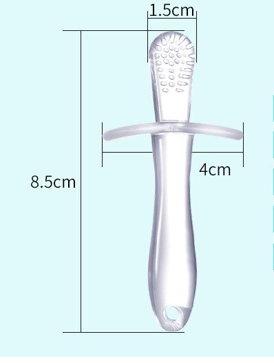baby molaren stok silicagel tandheelkundige lijm voor baby zachte molars baby kauwen gumrattle stok