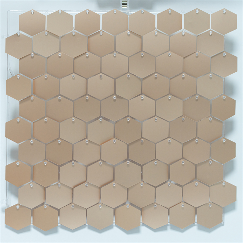 12PCS Hexagon Glitter Sequins Party Backdrop Shimmer Wall Panels Wedding Birthday Christmas Event Decorations Reusable Wall: DARK GRAY