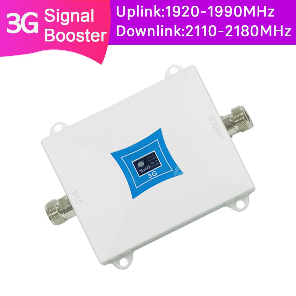 ZQTMAX ( Band 1) 2100 UMTS Cellular Signal Amplifier 3G (HSPA) WCDMA 2100MHz Mobile Signal Booster with Yagi antenna cable